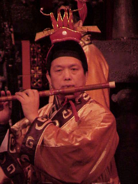    Flute player,      Wuhan Museum    